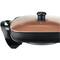 Brentwood 12" Copper Nonstick Electric Skillet with Glass Lid